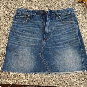 Abercrombie Denim Skirt Size W28